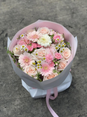 Bó tone Hồng siêu ngọt ngào