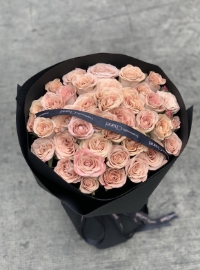 Bó hồng Capuchino