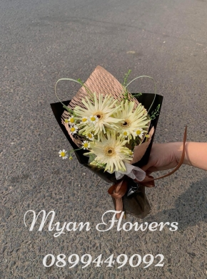 Bó Hoa Đồng Tiền Siêu Đáng Yêu