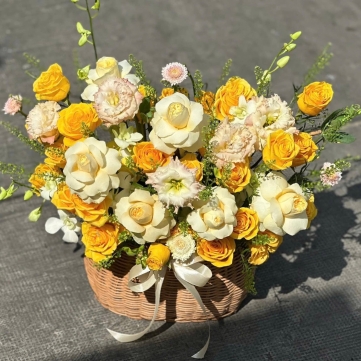 Giỏ Hoa Khai Trương Tại Bình Tân Đẹp Sang Trọng Giá Tốt | Myan Flowers