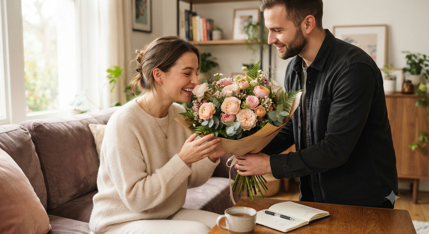 1. Hiểu Rõ Sở Thích Về Hoa Của Nàng/Chàng